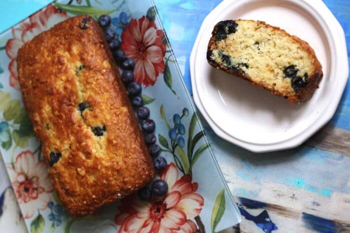 blueberry pineapple loaf recipe