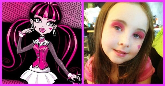 Easy Halloween Makeup for Kids: Monster High Makeup - Madame Deals