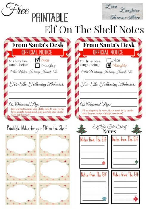 Free Printable Letters From Santa For Adults