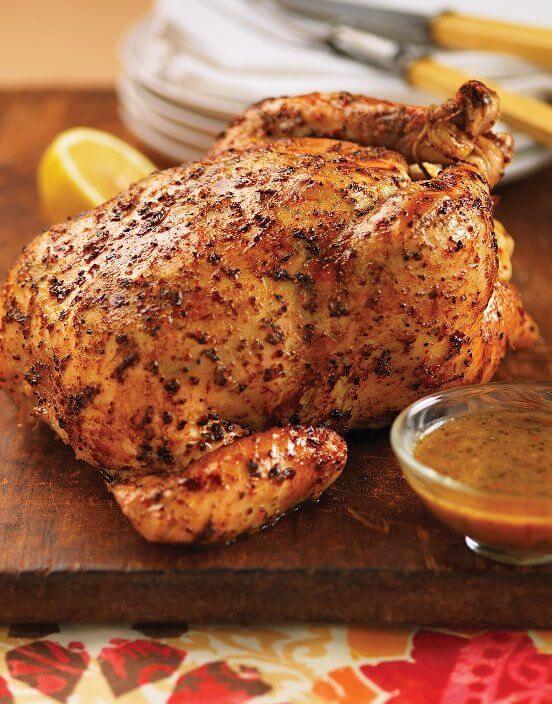 Tuscan Garlic & Herb Whole Roasted Chicken | Outrageously Delicious Whole Chicken Recipes | simple roast chicken recipe